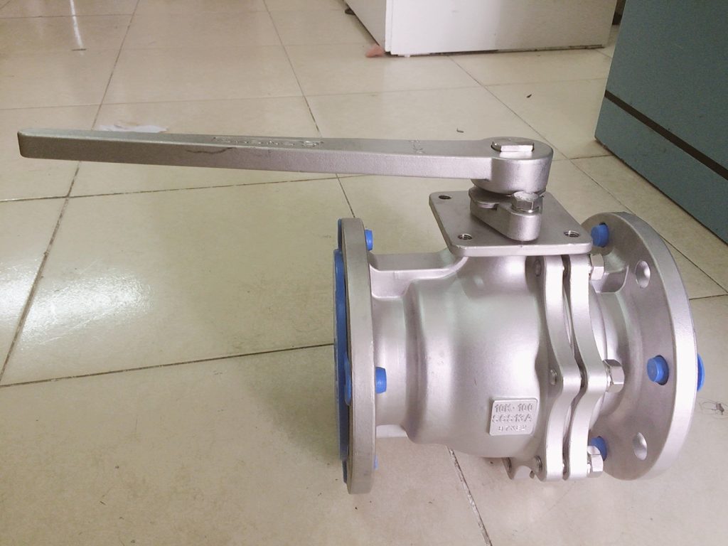 Van bi mặt bích Van bi mặt bích