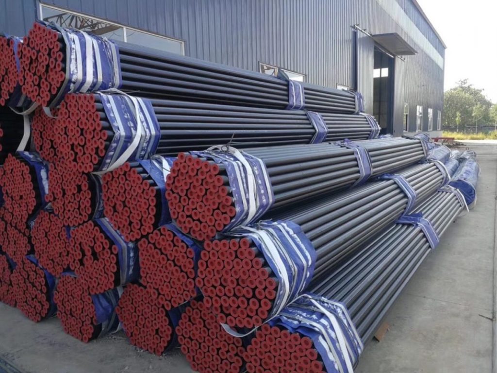 Cách bảo quản ống thép đúc tại xưởng hoặc kho