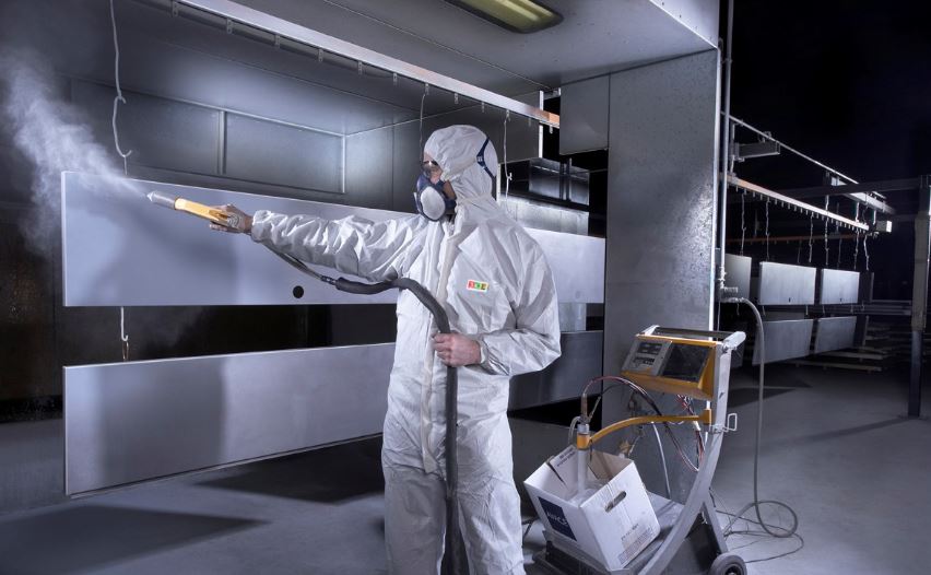 Quy trình phun tĩnh điện diễn ra nhanh chóng