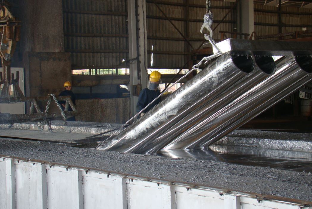 Công nghệ mạ kẽm nhúng nóng