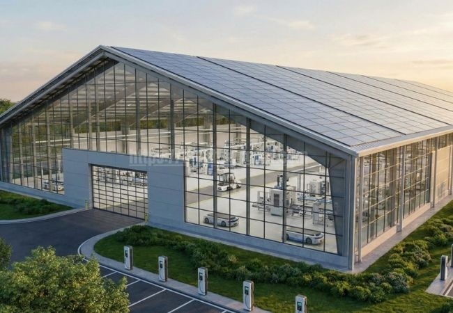Xu hướng nhà thép tiền chế 2026: Vai trò chủ đạo của ống thép mạ kẽm